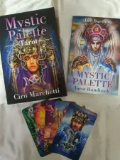Mystic Pallete tarot s knihou